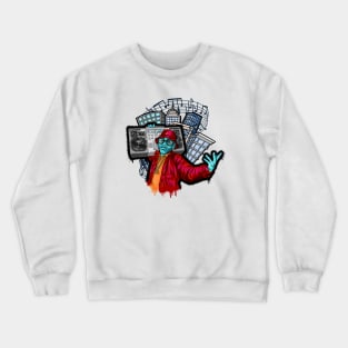 Hip Hop on My Radio Crewneck Sweatshirt